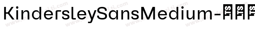 KindersleySansMedium字体转换