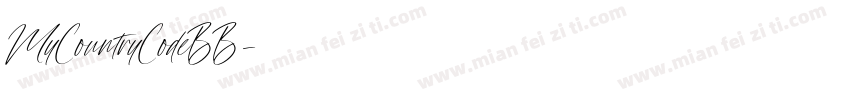MyCountryCodeBB字体转换