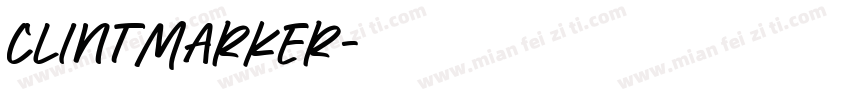 ClintMarker字体转换