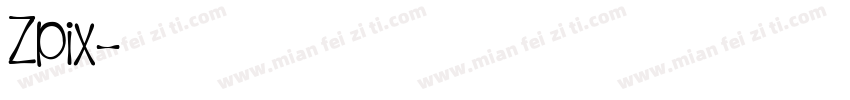 Zpix转换器字体转换