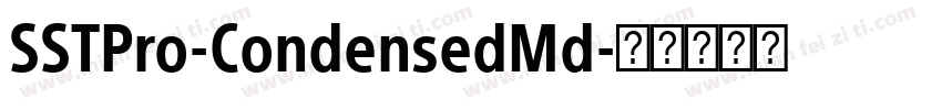 SSTPro-CondensedMd字体转换