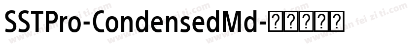SSTPro-CondensedMd字体转换