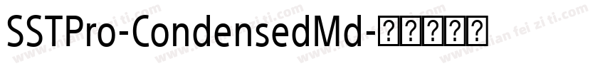 SSTPro-CondensedMd字体转换
