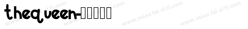 thequeen字体转换