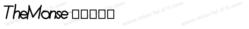TheMonse字体转换