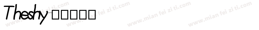 Theshy字体转换