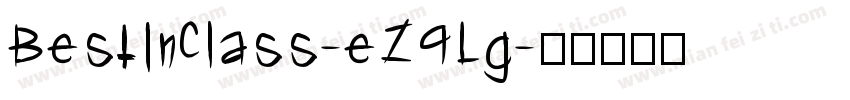 BestInClass-eZ9Lg字体转换