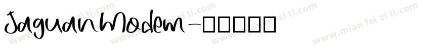 JaguanModem字体转换