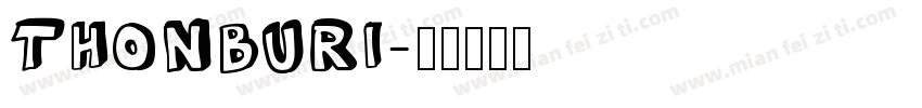 THONBURI字体转换