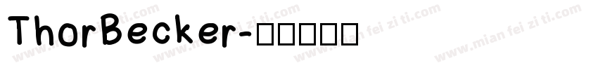 ThorBecker字体转换