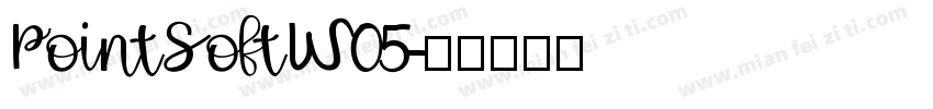 PointSoftW05字体转换