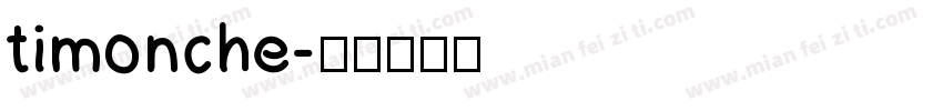 timonche字体转换