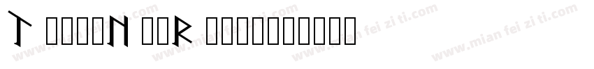 TimesNewRomes字体转换