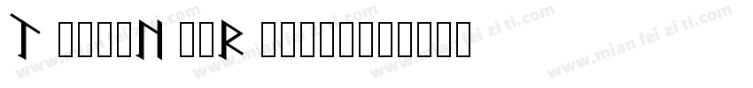 TimesNewRormal字体转换