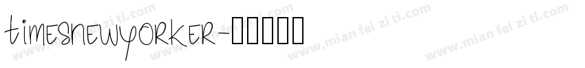 timesnewyorker字体转换