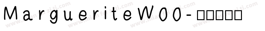 MargueriteW00字体转换