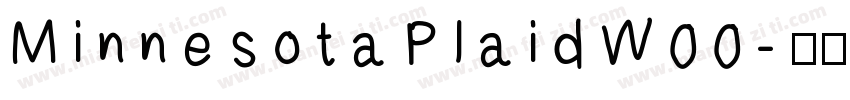 MinnesotaPlaidW00字体转换