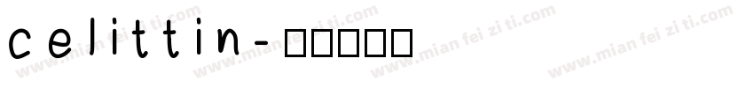 celittin字体转换