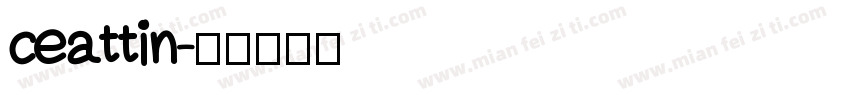 ceattin字体转换