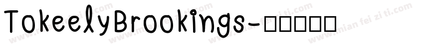 TokeelyBrookings字体转换
