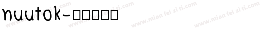 nuutok字体转换