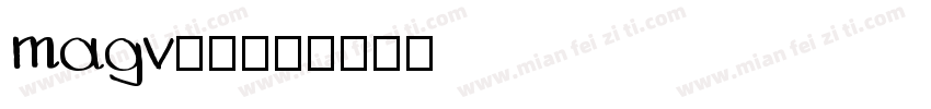 magv52字体转换