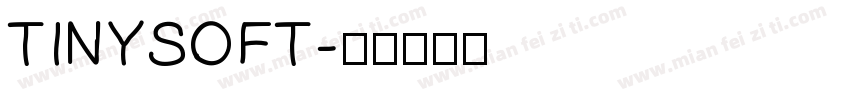 TINYSOFT字体转换