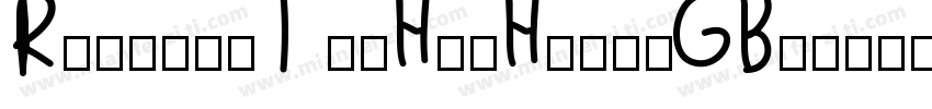 RuixianTopHeiHeavyGB字体转换
