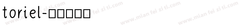 toriel字体转换