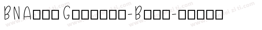 BNAxelGrotesk-Bold字体转换
