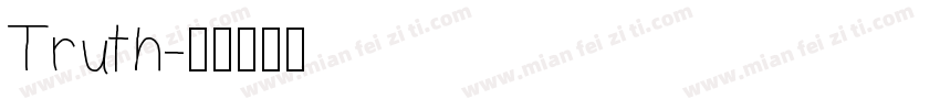 Truth字体转换