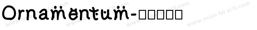 Ornamentum字体转换