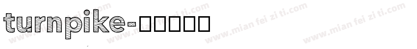 turnpike字体转换