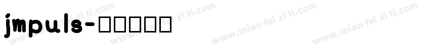 jmpuls字体转换