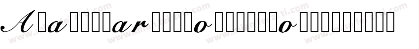 Avant_Garde_Gothic_Condensed_Medium字体转换