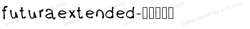 futuraextended字体转换