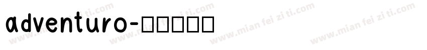 adventuro字体转换