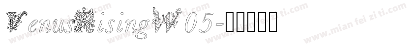 VenusRisingW05字体转换