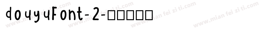 douyuFont-2字体转换