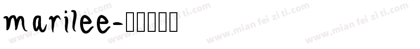 marilee字体转换