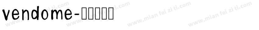 vendome字体转换