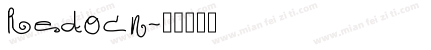 Redocn字体转换