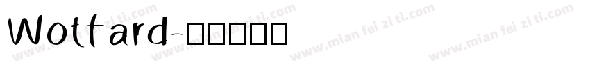 Wotfard字体转换