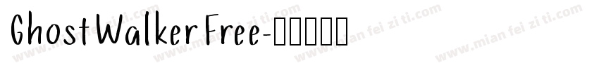 GhostWalkerFree字体转换