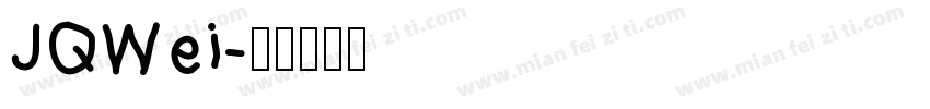 JQWei字体转换