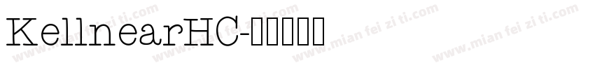 KellnearHC字体转换