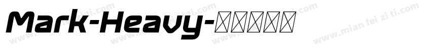 Mark-Heavy字体转换
