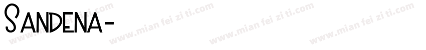 Sandena字体转换