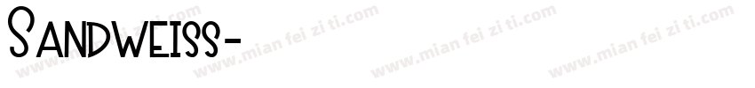 Sandweiss字体转换