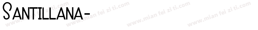 Santillana字体转换